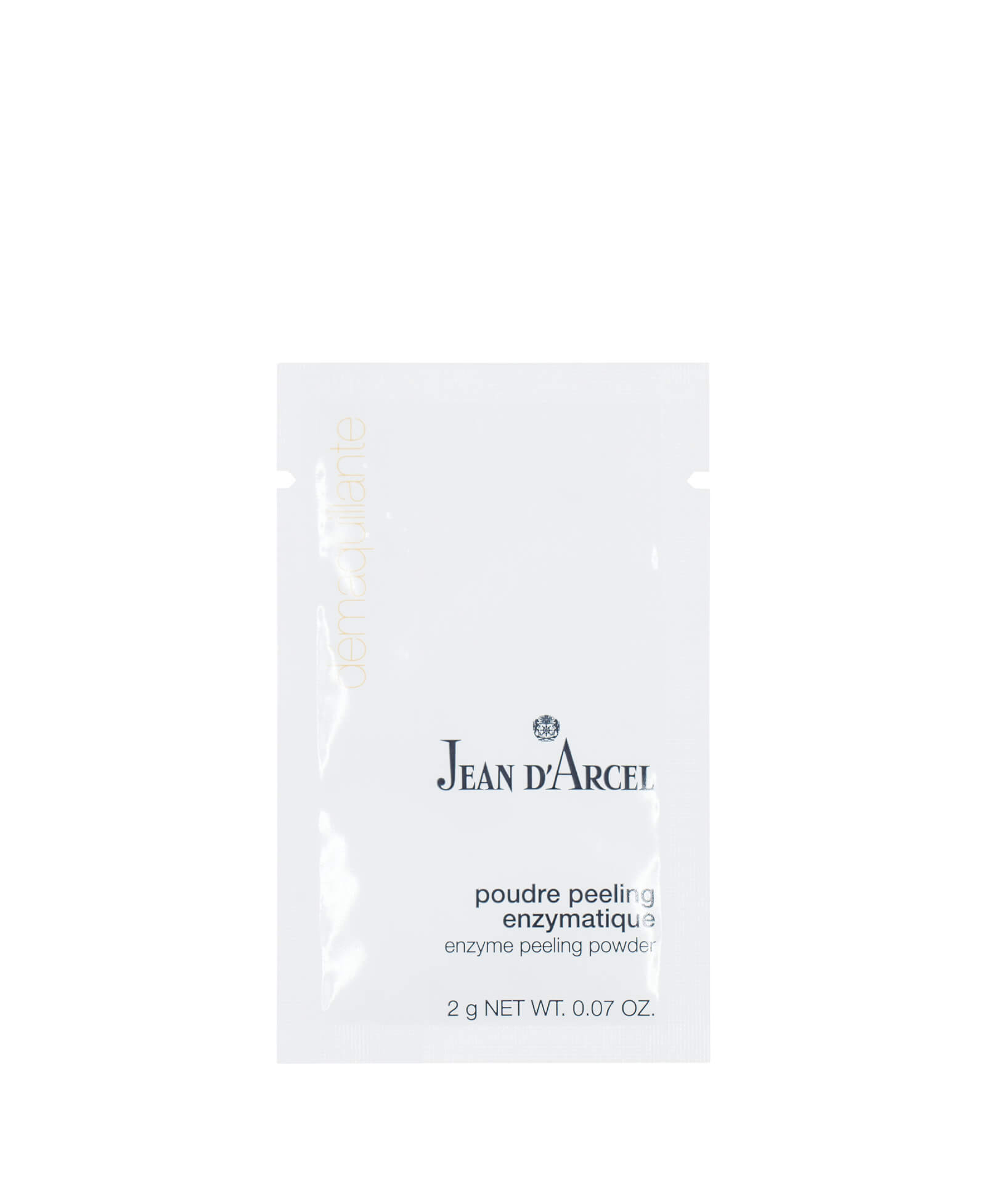 Jean D'Arcel démaquillante poudre peeling enzymatique 10 x 2g