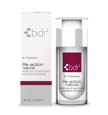 bdr Re-action natural AHA Fruchtsäure Peeling