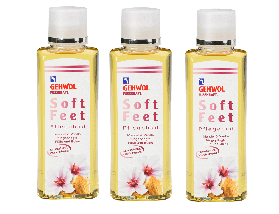 GEHWOL Soft Feet Pflegebad 3x 200 ml