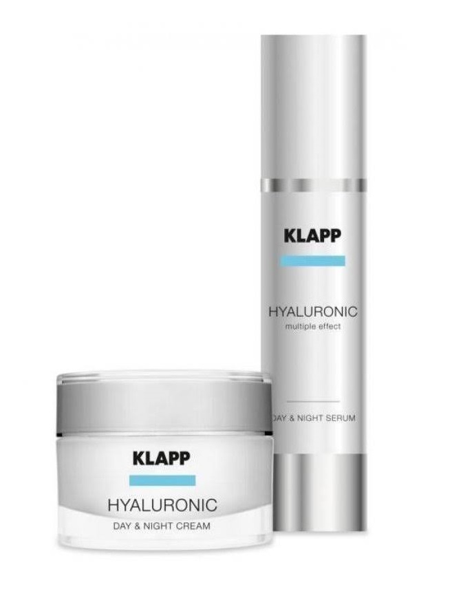 KLAPP Hyaluronic Set Day & Night Cream+Serum 50 ml + 50 ml