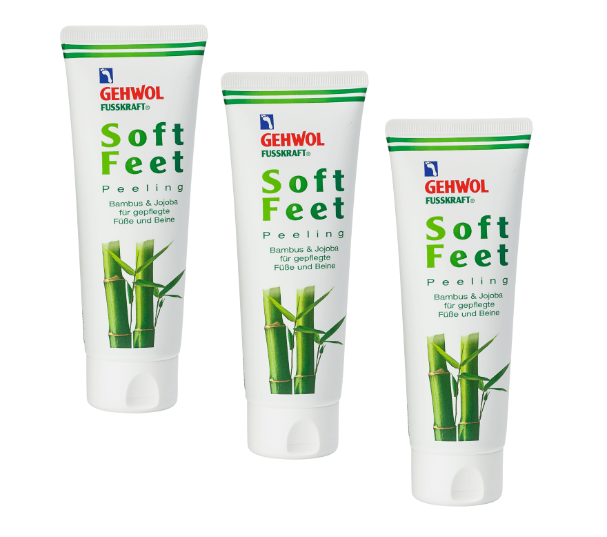 GEHWOL Soft Feet Peeling 3x 125 ml