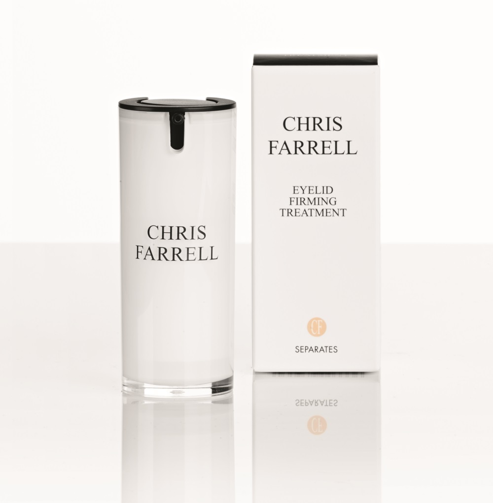 Chris Farrell Seperates Eyelid Firming Treatment