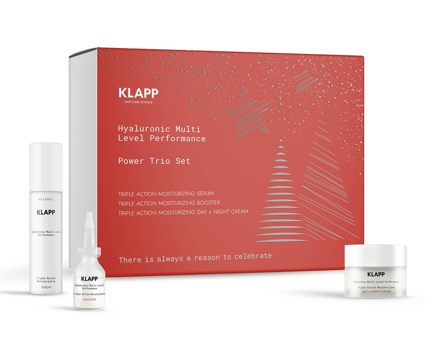 Klapp Triple Action Moisturizing Power Trio Set X-Mas Edition 2023